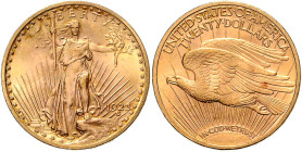 VEREINIGTE STAATEN VON AMERIKA, 20 Dollars 1923. St. Gaudens. 33,42g.
Ware ist MwSt-befreit
VAT tax free
GOLD, f.st