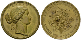 MEDAILLEURE, LOOS, DANIEL FRIEDRICH, *1735, +1819, Kgl. preussischer Hofmedailleur, Br.-Med. o.J.(um 1800) von Loos/Voigt/Döll a.d. Freundschaft. Kopf...