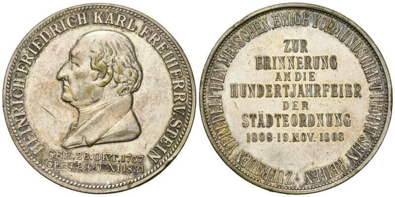 POLITIKER, STEIN, KARL, REICHSFREIHERR VOM UND ZUM, *1757, +1831, Preussischer S...