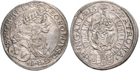 HAUS HABSBURG, Leopold I., 1657-1705, 15 Kreuzer 1675, Preßburg. 4,94g.
f.vz/vz
Her.1100