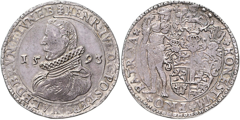 BRAUNSCHWEIG UND LÜNEBURG, LINIE WOLFENBÜTTEL, Heinrich Julius, 1589-1613, Reich...