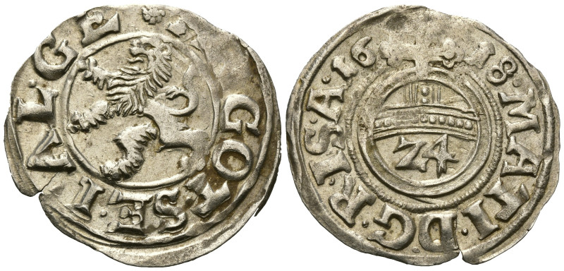 BRAUNSCHWEIG UND LÜNEBURG, LINIE WOLFENBÜTTEL, Friedrich Ulrich, 1613-1634, Kipp...