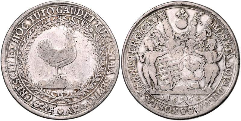 HENNEBERG-ILMENAU, Friedrich II. von Sachsen-Gotha, 1691-1732, Ausbeute-Taler 16...