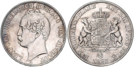 ANHALT-DESSAU, Leopold Friedrich, 1817-1871, Vereinstaler 1869 A.
f.vz
AKS 30, T.10, Dav.509