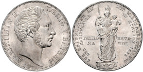 BAYERN, Maximilian II., 1848-1864, Doppelgulden 1855. Mariensäule in München.
st
AKS 168, T.97, Dav.604