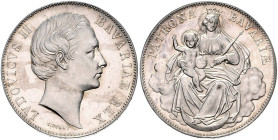 BAYERN, Ludwig II., 1864-1886, Vereinstaler o.J.
st fein
AKS 176, T.104, Dav.611