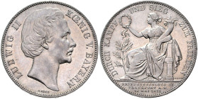BAYERN, Ludwig II., 1864-1886, Siegestaler 1871. 18,55g.
mi. Kr., vz+
AKS 188, J.110, Dav.615