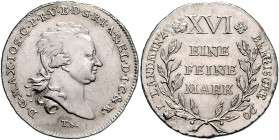BERG, Maximilian IV. Joseph, 1799-1806, Taler 1806.
f.vz
AKS 2, T.109, Dav.623