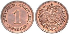 KLEINMÜNZEN, 1 Pfennig 1895 E.
st
J.1