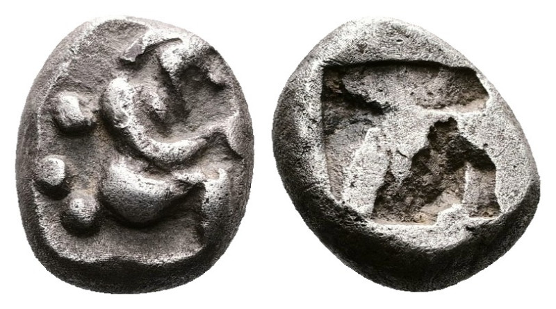 Thraco-Macedonian Region. Berge (previously Lete or Siris). Circa 525-480 BC. He...