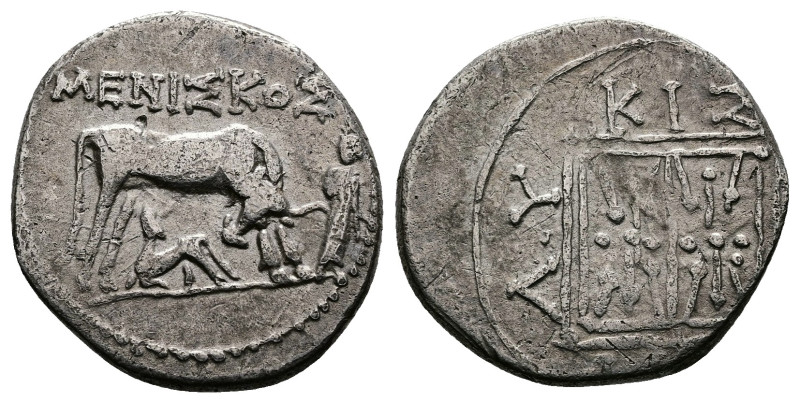 Illyria. Dyrrhachion. Circa 80/70-60/55 BC. Drachm (16,5mm. 3,2g.), struck under...