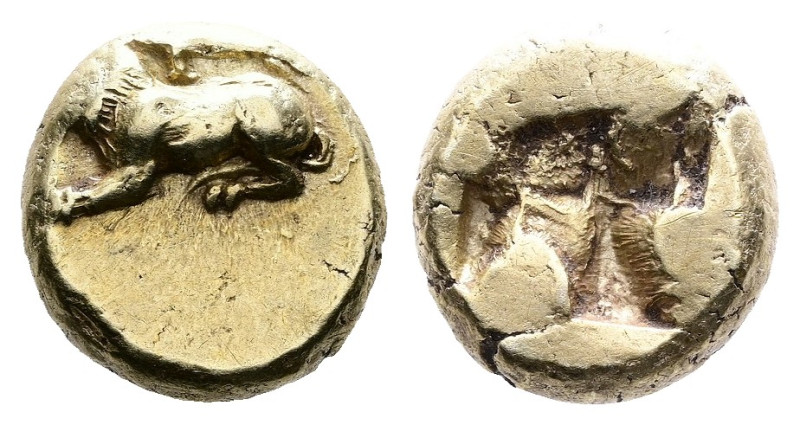 Ionia, Phokaia EL 1/6 Stater or EL Hekte ca. 600-522 BC. (9,9mm. 2,59g.). Lion l...