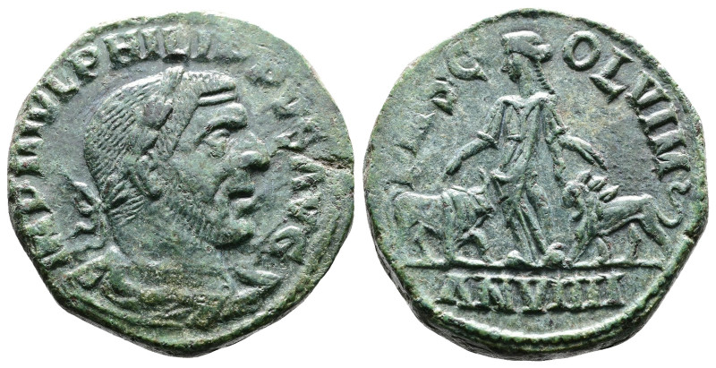 Moesia Superior, Viminacium, Philip I, AE (28,2 mm. 18,2 g.). Dated RY 9 = AD 24...