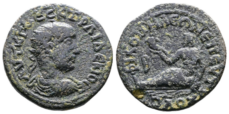 Phrygia, Philomelium. Trajan Decius. AE (25,3 mm. 8,9 g.). AD 249-251. ΑΥΤ Κ Γ Μ...