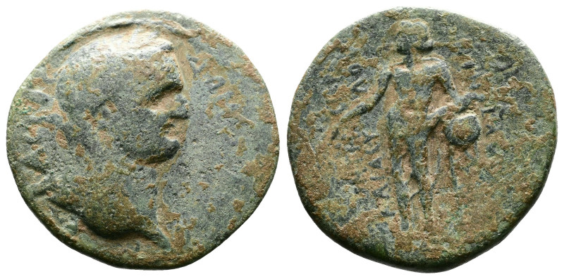 Cilicia, Mopsus. Domitian. AE (26,4 mm. 8,3 g.). AD 93-94. [ΔOMЄTIANOC] CЄBACTOC...