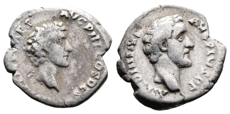 Antoninus Pius and Marcus Aurelius, AD 139. AR Denarius. (18,6 mm. 2,91 g.). Rom...