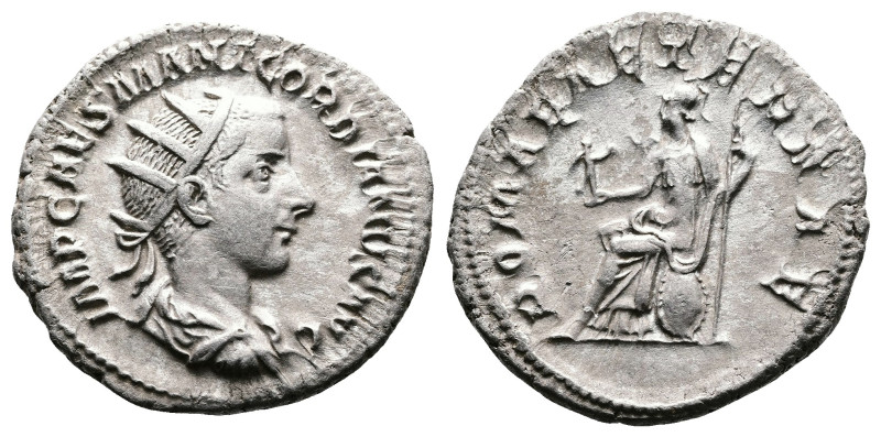 Gordian III, AD 238-244. AR Antoninianus. (22,3 mm. 3,5 g.). AD 238-239, Antioch...