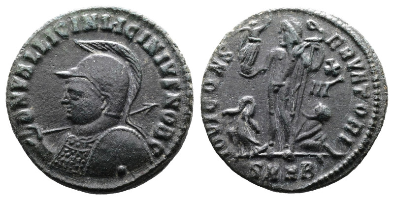 Licinius II, AD 317-324. AE Follis. (18,9 mm. 3,2 g.). Heraclea. DN VAL LICIN LI...