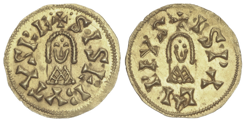 VISIGOTHIC COINS
Triente. SISEBUTO (612-621 d.C.). ISPALI (Baética). Anv.: ´ SI...