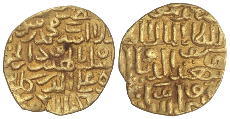 ISLAMIC WORLD: MAMLUKS BURJI
Dinar. 786H. BARQUD. DIMASHQ. 6,6 grs. AU. Rara as...