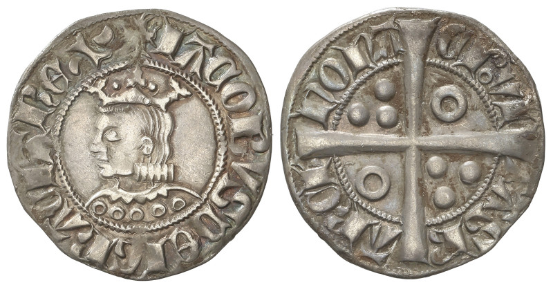 MEDIEVAL COINS: CATALONIA-KINGDOM OF ARAGON
Croat. JAUME II. BARCELONA. Anv.: I...