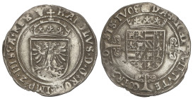 SPANISH MONARCHY: CHARLES I (V OF THE HOLY ROMAN EMPIRE)
Real de plata. DORDRECHT. 2,94 grs. AR. Pátina. ESCASA. Vanhoudt-227.DO. MBC.