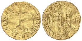 SPANISH MONARCHY: PHILIP IV
Trentí. 1631. BARCELONA. Anv.: FERNANDVS. ET ELISABET REGES: Bustos coronados y afrontados en el centro, arriba estrella,...