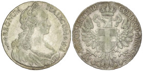 WORLD COINS: ERITREA
Tallero. 1918-R. VITTORIO EMANUELE III. OCUPACIÓN ITALIANA. 27,94 grs. AR. (Pequeños golpecitos). KM-5. MBC+.