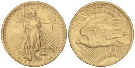 WORLD COINS: UNITED STATES
20 Dollars. 1910-S. SAN FRANCISCO. 33,38 grs. AU. Saint Gaudens. Fr-187; KM-131. EBC.