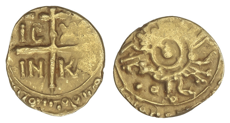 WORLD COINS: ITALIAN STATES
Tari. 1189-1194. TANCREDI. SICILIA. Messina. 0,9 gr...