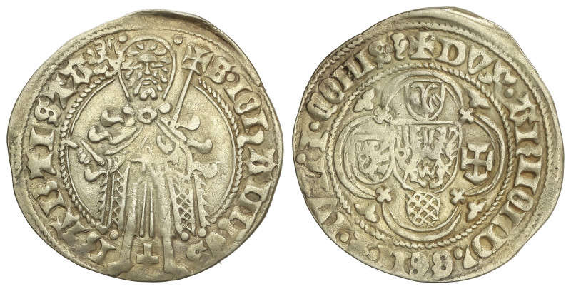 WORLD COINS: NETHERLANDS STATES
Florin. (1423-72). ARNOLD VAN EGMOND. GELDERLAN...