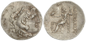 GREEK COINS
Tetradracma. 218/7-186/5 a.C. EN NOMBRE Y TIPOS DE ALEJANDRO III. PHAESELIS. LYCIA. Anv.: Cabeza de Hércules con piel de león a derecha. ...