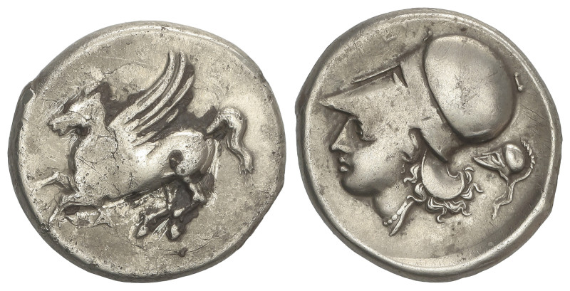 GREEK COINS
Estátera. 350-290 a.C. AKARNANIA. Anv.: Pegaso volando a izquierda....