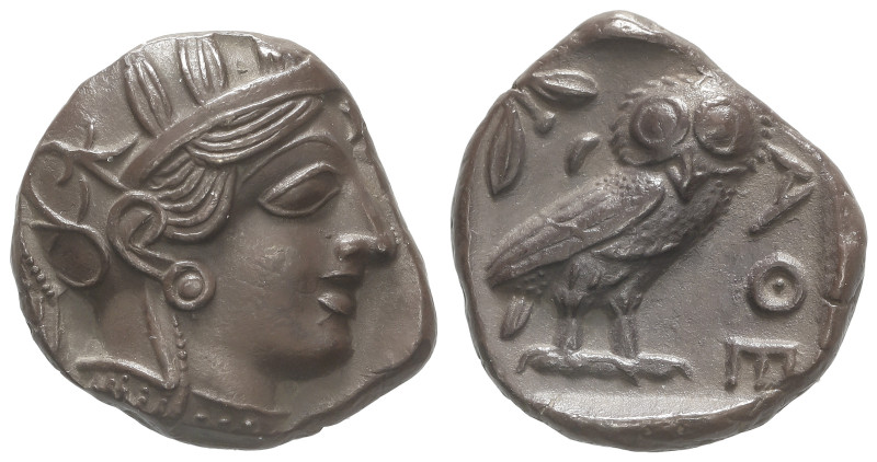 GREEK COINS
Tetradracma. 454-404 a.C. ATENAS. ÁTICA. Anv.: Cabeza de Atenea a d...