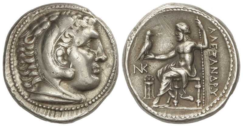 GREEK COINS
Tetradracma. 306-283 a.C. DEMETRIO I POLIORKETES (Acuñaciones póstu...