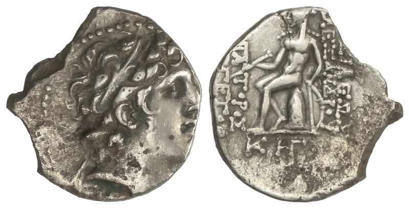 GREEK COINS
Dracma. 150-145 a.C. ALEJANDRO I BALAS. SIRIA. REINO SELÉUCIDA. Anv...