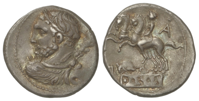 ROMAN COINS: ROMAN REPUBLIC
Denario. 112 a 111 a.C. QUINCTIA. Ti Quinctius. Anv...