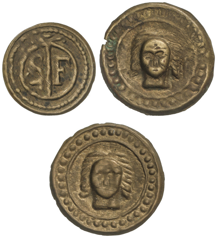 MEDIEVAL COINS: LOCAL COINS OF CATALONIA AND PELLOFES
Lote 3 Pellofas. GIRONA. ...