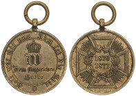 WORLD DECORATIONS
Medalla al merito de guerra 1970/71. 1871. ESTADOS ALEMANES. PRUSSIA. Br. Con anilla. BB-119. EBC-.