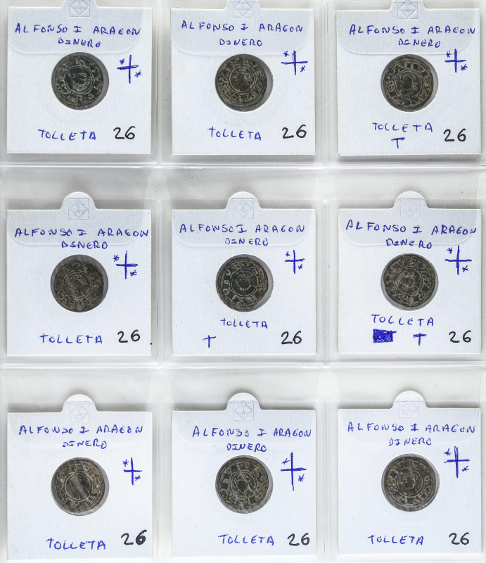 MEDIEVAL COINS: KINGDOM OF CASTILE AND LEÓN, TEMPORARY UNION
Lote 20 monedas Di...