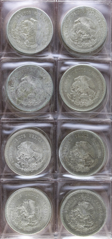 WORLD COINS: MEXICO
Lote 50 monedas tamaño duro. 1948 a 1980. AR. 36 monedas on...