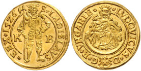 LOUIS II (1516 - 1526)&nbsp;
1 Ducat, 1526, KB, 3,58g, Husz 897&nbsp;

about UNC | about UNC