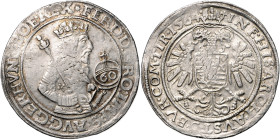 FERDINAND I (1526 - 1564)&nbsp;
60 Kreuzer, 1564, Hall, 24,75g, Dav 3316&nbsp;

about EF | about EF