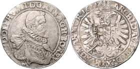 RUDOLF II (1576 - 1612)&nbsp;
1 Thaler, 1611, Kutná Hora, Minc. Škréta, Hal 369&nbsp;

about EF | about EF