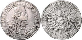 MATTHIAS II (1608 - 1619)&nbsp;
1 Thaler, 1614, Kutná Hora, 28,91g, Hal 528&nbsp;

VF | VF