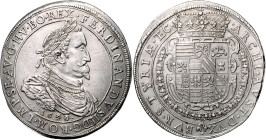FERDINAND II (1617 - 1637)&nbsp;
2 Thaler (overstrike), 1640, Graz, 56,14g, Dav A3186&nbsp;

about UNC | about UNC , nepatrná vada střížku | slight...