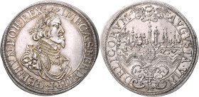 FERDINAND III (1637 - 1657)&nbsp;
1 Thaler, 1641, Augsburg, 28,98g, Dav 5039&nbsp;

EF | EF