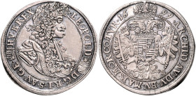 LEOPOLD I (1657 - 1705)&nbsp;
1/2 Thaler, 1699, KB, 14,4g, Her 849&nbsp;

about UNC | about UNC