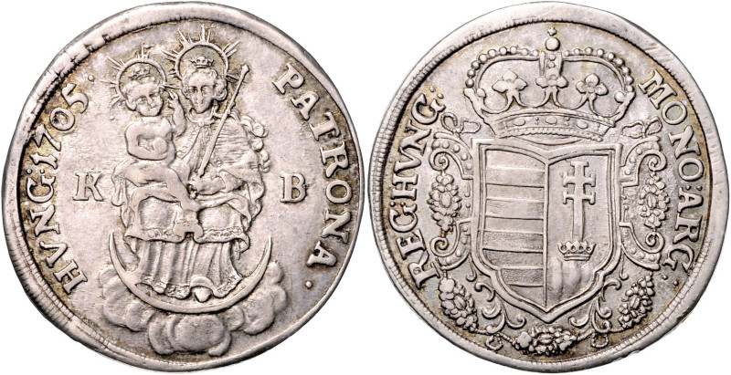 LEOPOLD I (1657 - 1705)&nbsp;
Silvergulden, 1705, KB, 14,46g, Husz 1524&nbsp;
...
