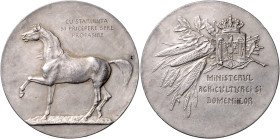 ROMANIA&nbsp;
Silver Medal Ministry of Agriculture, b. l. , 78,4g, 60 mm, Ag 900/1000, C. Cristescu&nbsp;

about EF | about EF